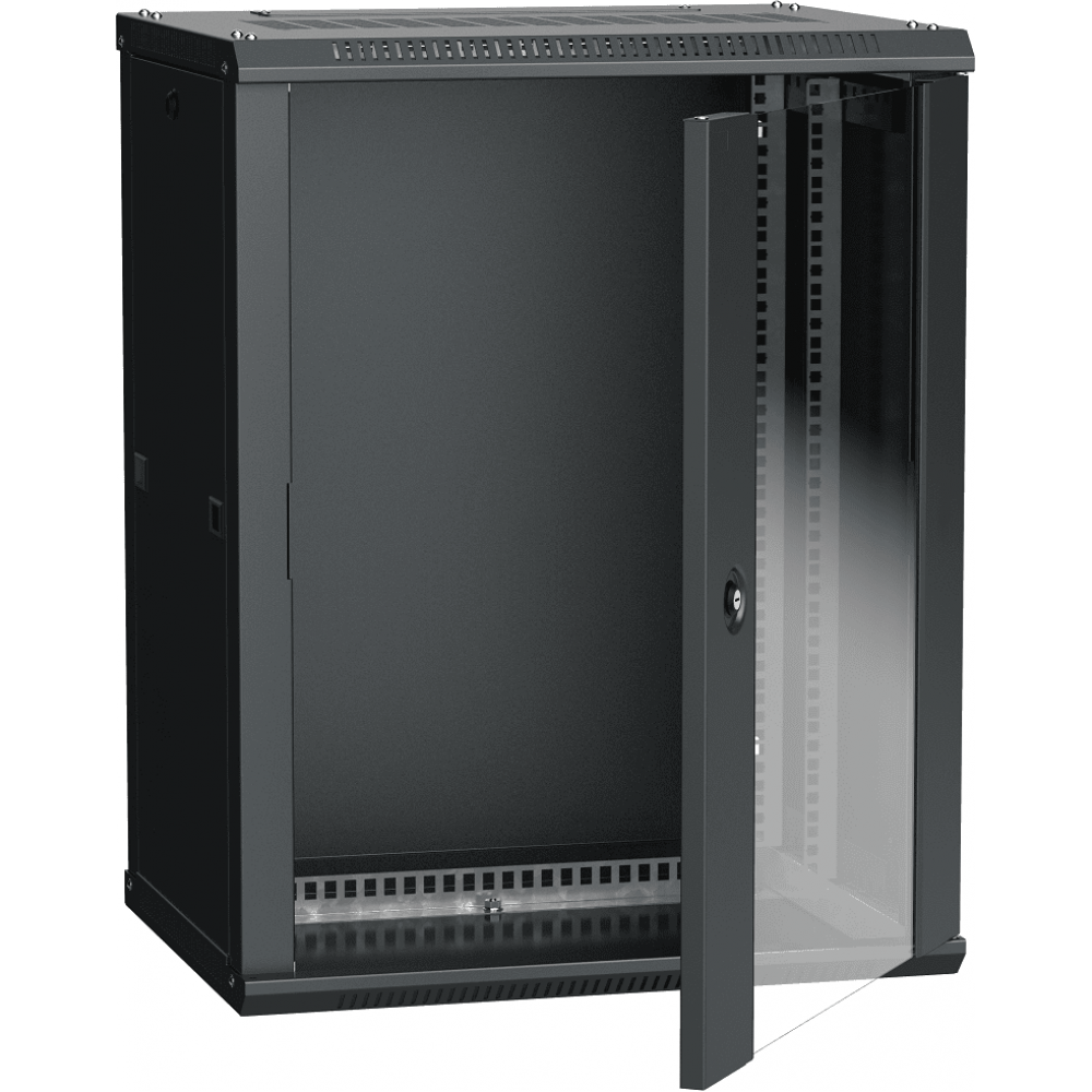 LWR5-18U66-GF. Шкаф телекоммуникационный 19 настенный 18U. ITK