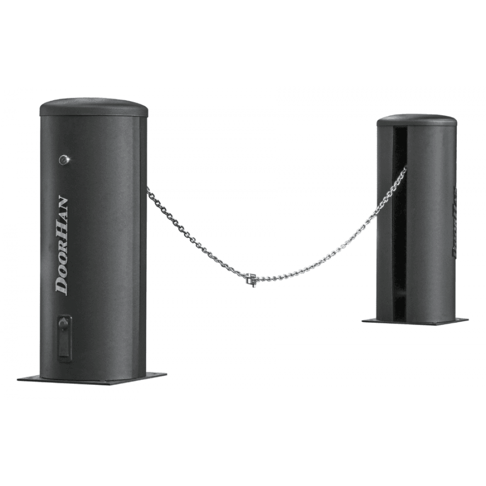 DoorHan Chain-barrier7-PRO-base. Комплект цепного барьера. DoorHan