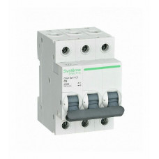 City9 Set 3P 6А 4.5kA С (C9F34306). Автоматический выключатель. Systeme Electric