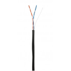 U/UTP 2pair, Cat5, Out, PE (EC-UU002-5-PE-BK). Кабель «витая пара» (LAN) для структурированных систем связи. NETLAN