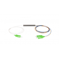 NMF-SPP1X2A1-SCA-M. Сплиттер планарный 1х2, 9/125мкм, SC/APC, 0.9 мм. NIKOMAX ESSENTIAL