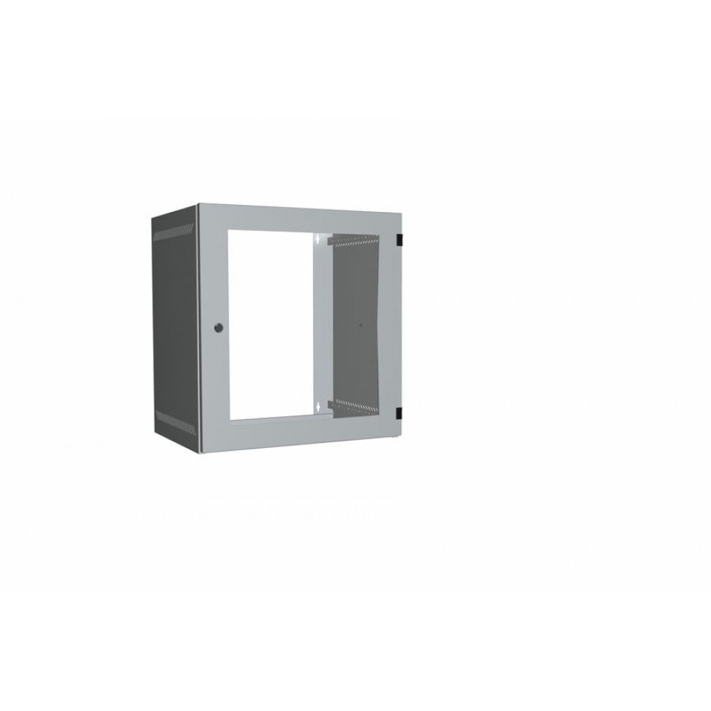 EC-WA-125440-W-G-GY. Шкаф телекоммуникационный 19 настенный 12U. NETLAN