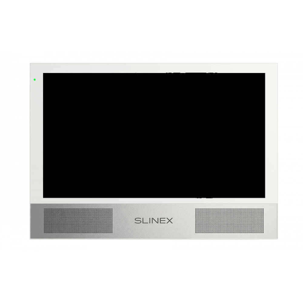 Sonik 7 (White+Silver). Монитор домофона цветной с функцией «свободные руки». SLINEX