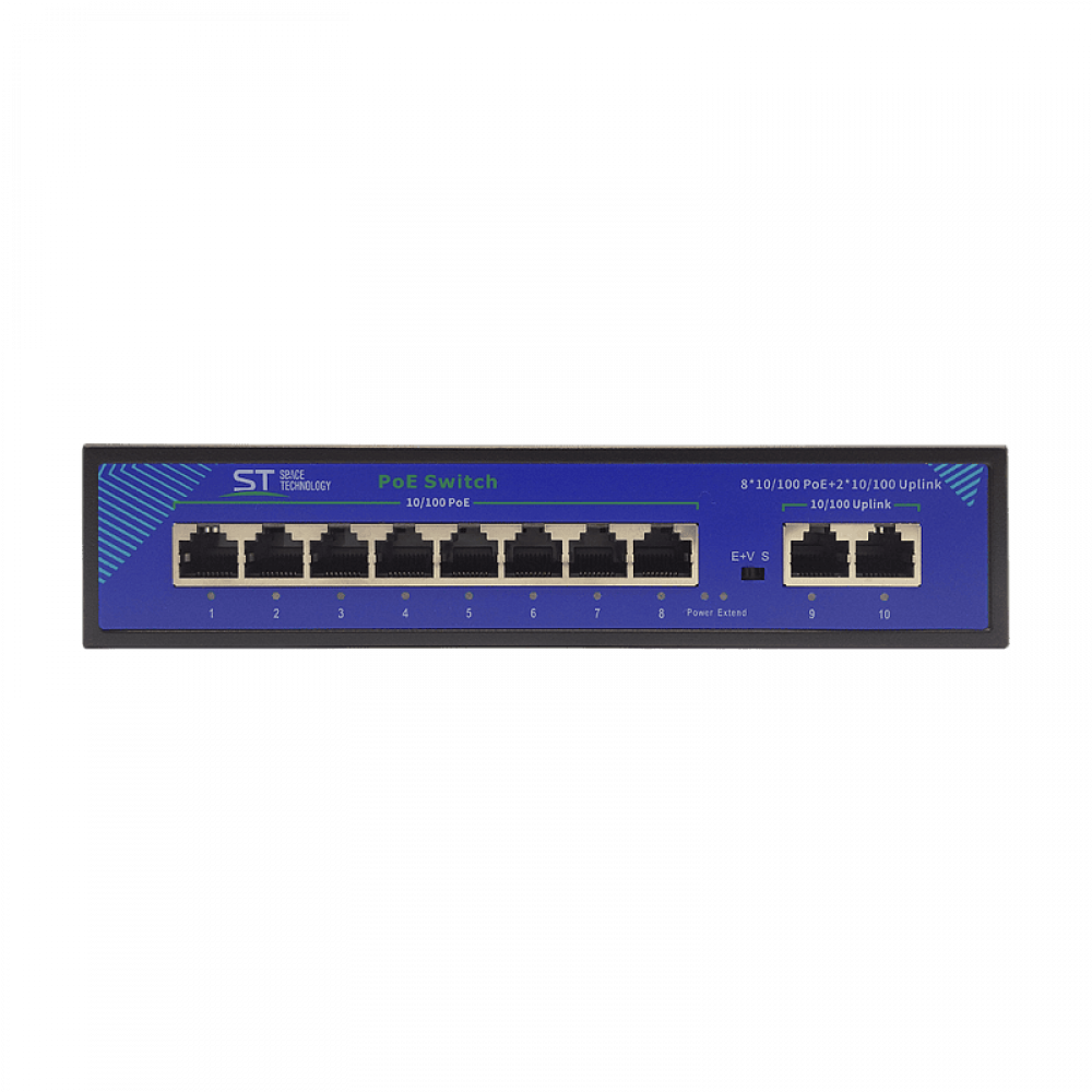 ST-S84POE (версия 3). Сетевой PoE коммутатор. Space Technology