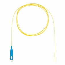 Патч-корд оптический (пигтейл), SC, OS2, нг(А)-HF, 1,5 м, желтый (DR-225402). Пигтейл оптический. Datarex