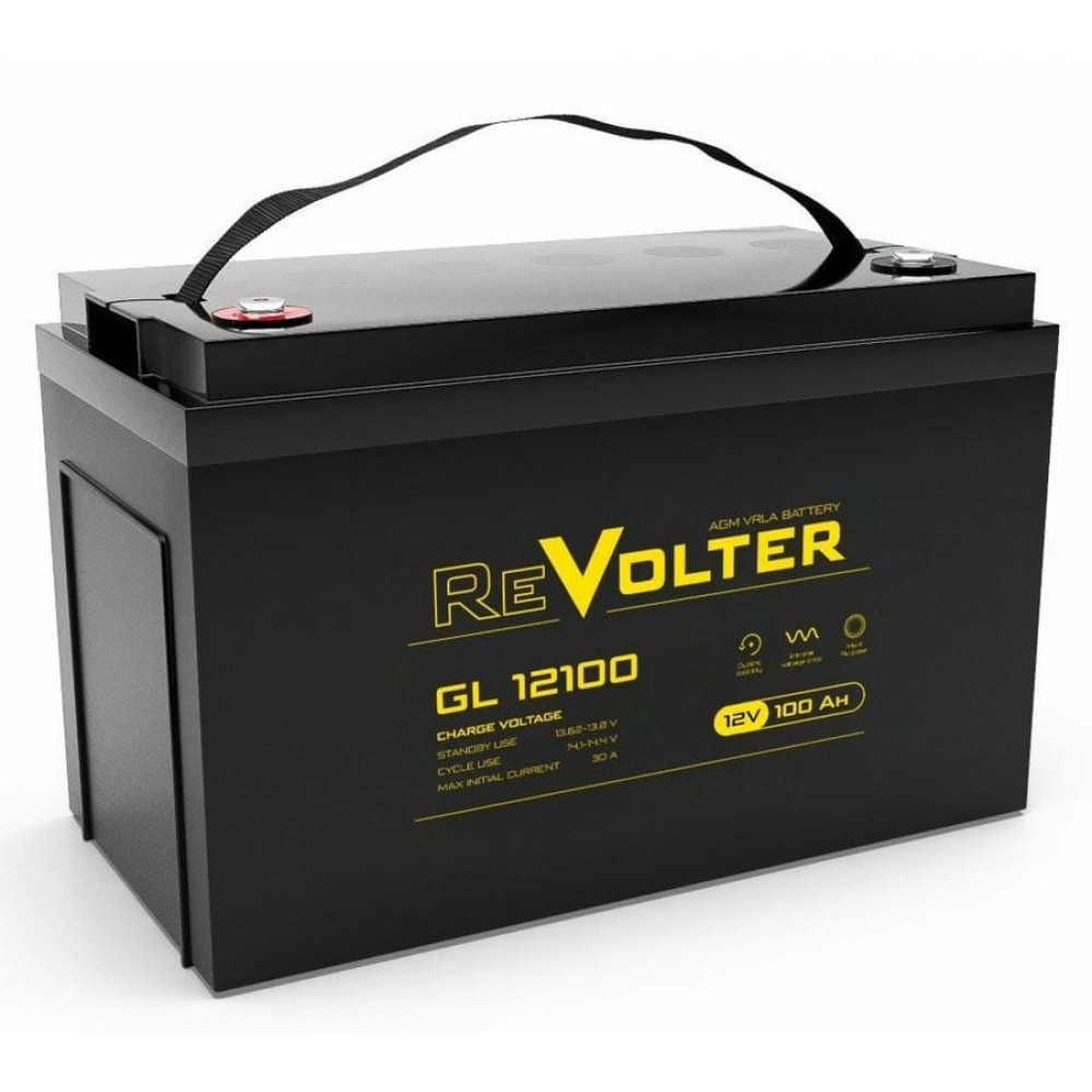 ReVolter GL 12100. Аккумулятор герметичный свинцово-кислотный. ReVolter