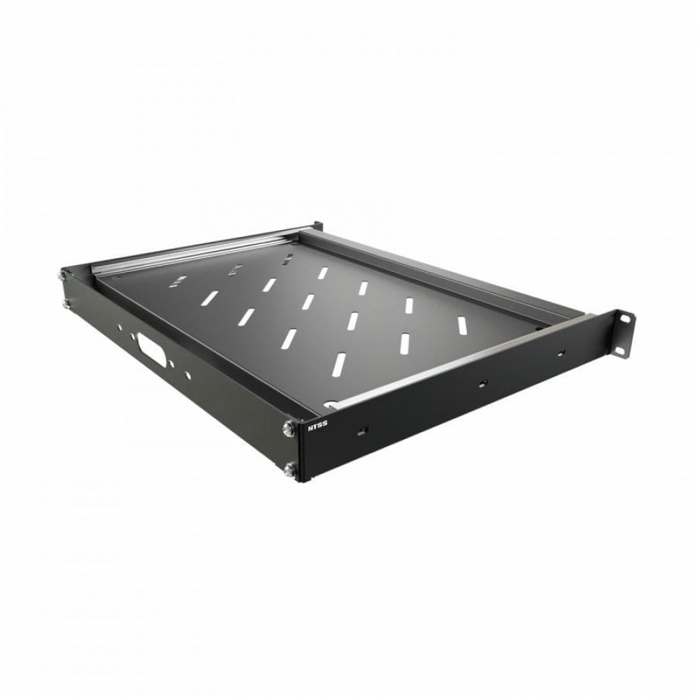 NTSS-MSKB-U-BL 1U нагр.:20кг. 19 250мм черный. Полка выдвижная. NTSS