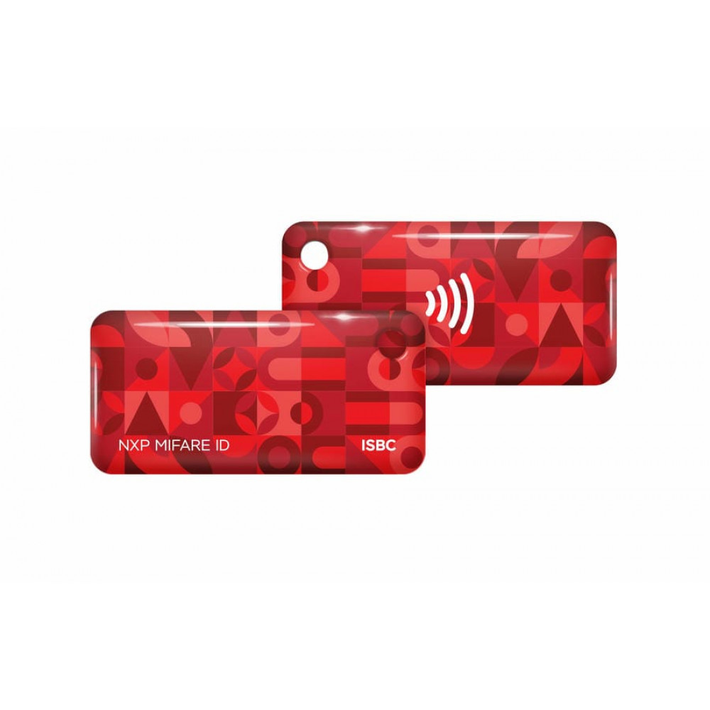 ISBC Mifare ID Standard (красный). Брелок. ISBC