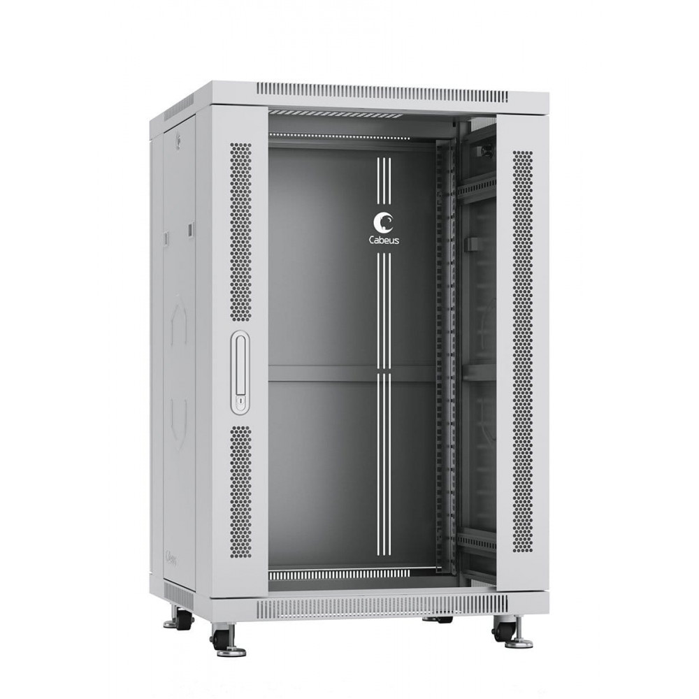 SH-05C-22U60/100 (7054c). Шкаф телекоммуникационный 19 напольный 22U. CABEUS