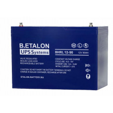 B.ETALON BHRL 12-90. Аккумулятор герметичный свинцово-кислотный. ETALON