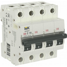 M10N 4P C 16А 10кА ARMAT (AR-M10N-4-C016). Автоматический выключатель. IEK