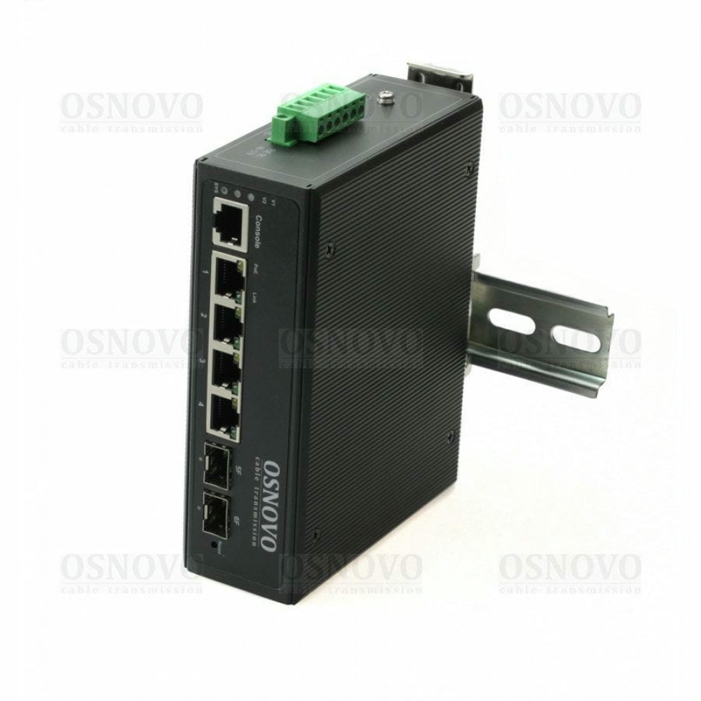 SW-80402-IL(port 90W, 360W). Коммутатор с PoE. OSNOVO
