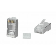 8P8C-SH-C6-TWP (100 шт) (7779c). Разъем RJ-45. CABEUS