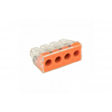 PCT-104D (11439c) (10 шт). Клемма соединительная 4-х проводная. CABEUS PCT-104D (11439c) (10 шт). Клемма соединительная 4-х проводная. CABEUS