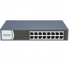 DS-3E0116R-O. Коммутатор с питанием POE. Hikvision