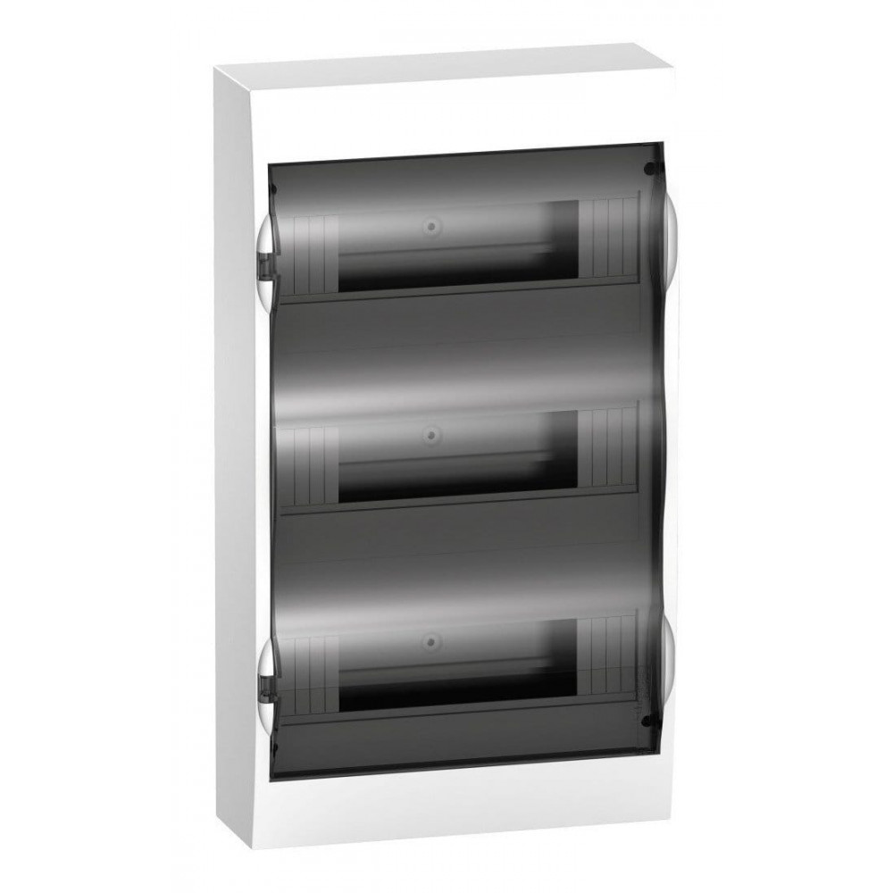 City9 Box 36 модулей навесной с прозрачной дверцей (EZ9E312S2SRU). Щиток модульный. Systeme Electric