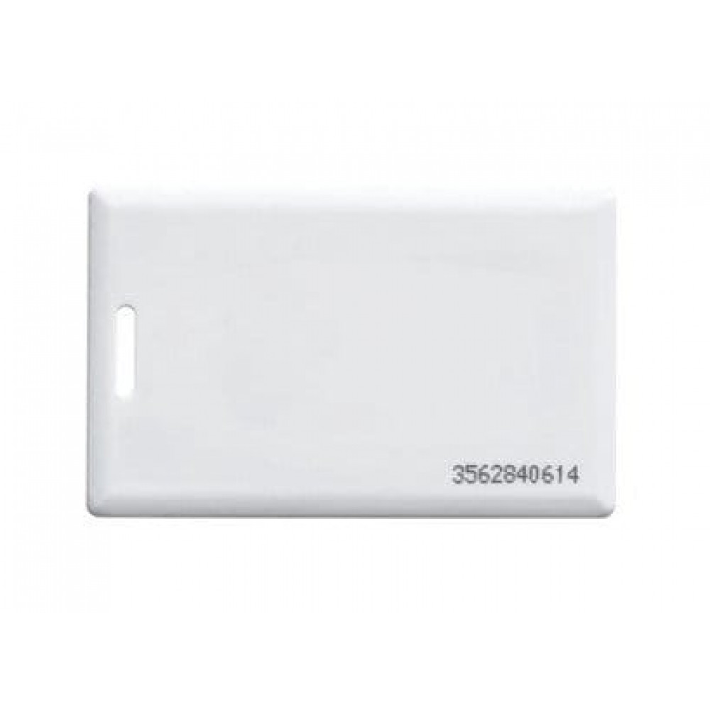 Mifare 1K CLAMSHELL (толстая) с номером (0603). Карта MIFARE. US PLAST