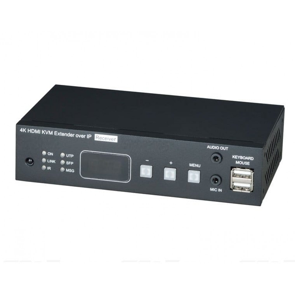 HKM02BPR-4K. Удлинитель HDMI, USB, аудио, RS232, ИК-сигналов. SC&T