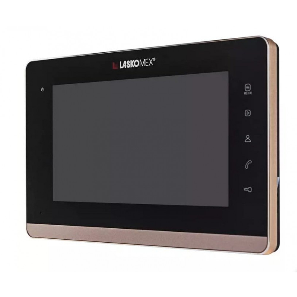 E-1260(M/Bk/Gd/L). Монитор домофона гибридный. Laskomex