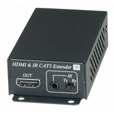 HE02EIR. Удлинитель HDMI, ИК-сигнала. SC&T