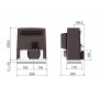 CAME BKS12AGS RC combo KIT. Комплект автоматики для откатных ворот. CAME