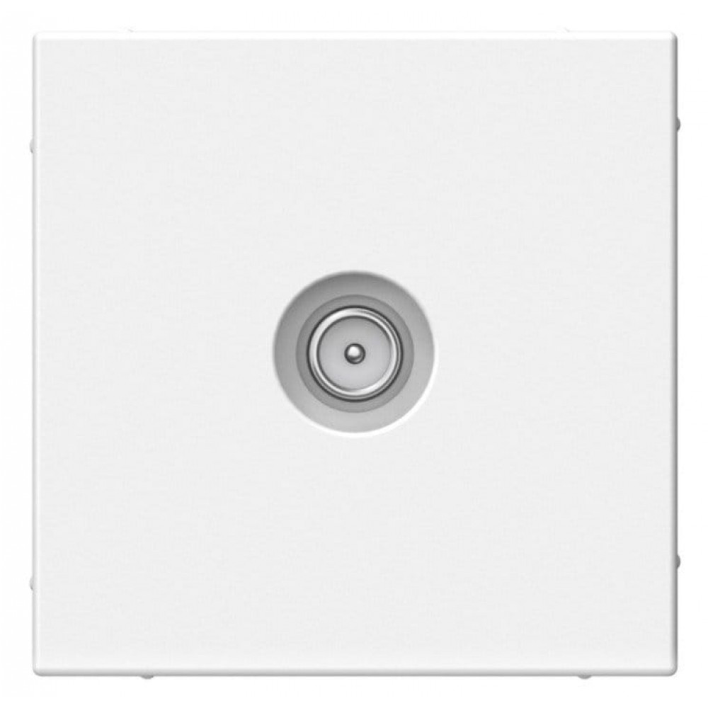 ArtGallery розетка TV оконечная 1дБ, скрытой установки, механизм, белый (GAL000191). Розетка TV. Systeme Electric