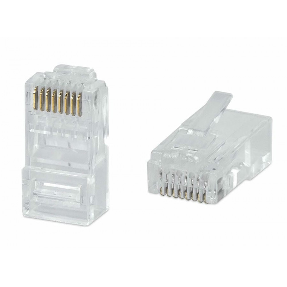 8P8C-C6(1.20)-FC (100 шт) (11081c). Разъем RJ-45. CABEUS