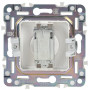 SKANDY Розетка TV оконечная SK-A12W скрытой установки арктический белый (SK-A10-O-K01). Розетка TV. IEK