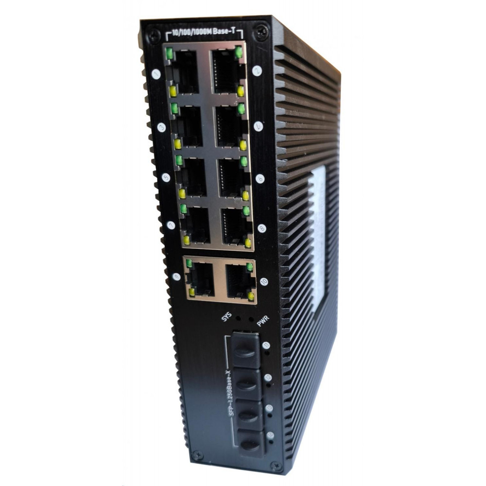 F-812. Коммутатор 8-портовый с PoE. FARADAY