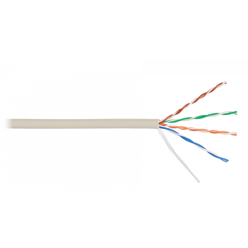 U/UTP 4pair, Cat5e, Solid, In, нг(А)-LSLTx (NMC 4100L-IY). Кабель «витая пара» (LAN) для структурированных систем связи. NIKOMAX