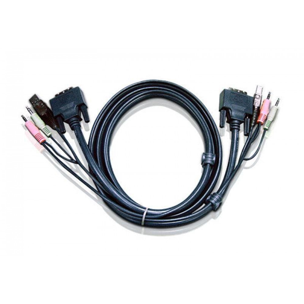 2L-7D02UI. Кабель KVM. ATEN
