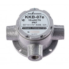 ККВ-07е-Ех-А-Р1-Т-БК1, КВБ12+КВБ12+КВБ12. Коробка коммутационная взрывозащищенная тройниковая. Эридан