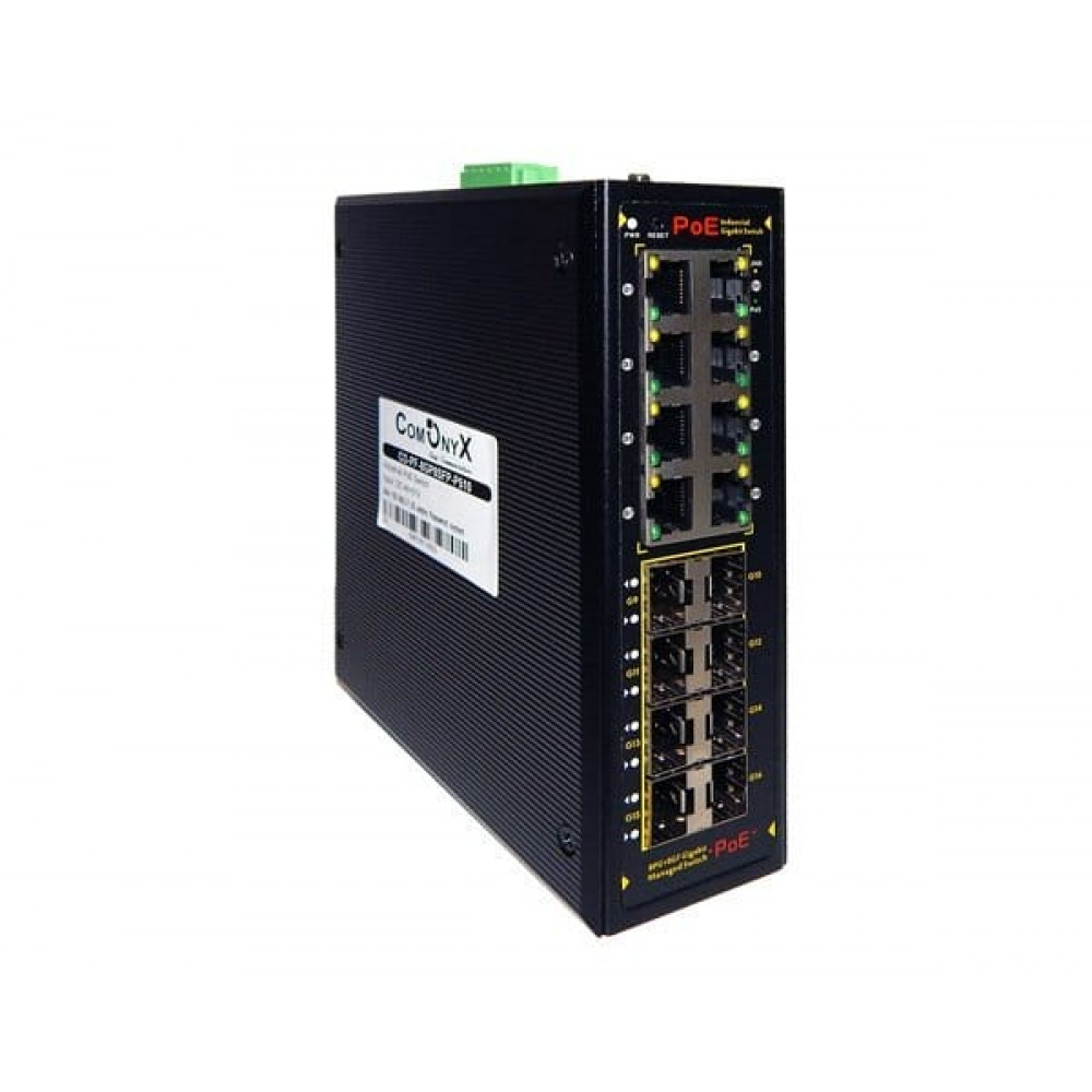 CO-PF-8GP8SFP-P510. Коммутатор 8-портовый Gigabit Ethernet с PoE. ComOnyx