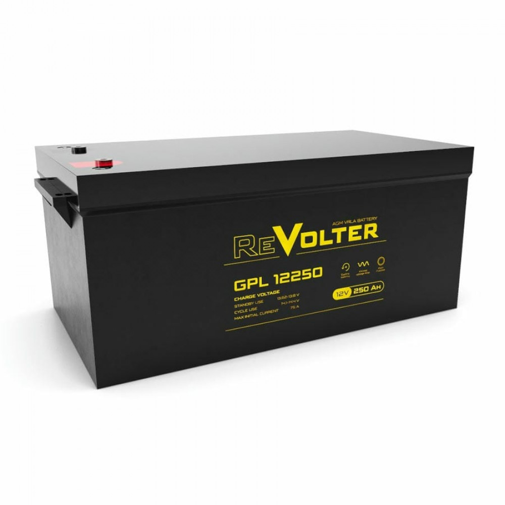 ReVolter GPL 12250. Аккумулятор герметичный свинцово-кислотный. ReVolter