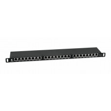 PLHD-24-Cat.6-SH-Dual-0,5U (9651c). Патч-панель 19. CABEUS