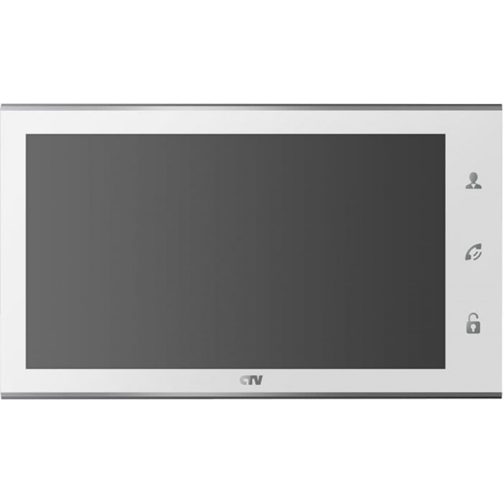 CTV-M4105AHD W (белый). Монитор домофона цветной. CTV