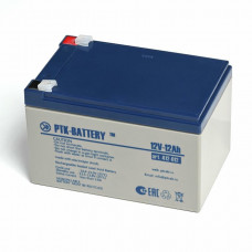 АКБ 12-12 PTK-BATTERY (412-012). Аккумулятор герметичный свинцово-кислотный. ПожТехКабель