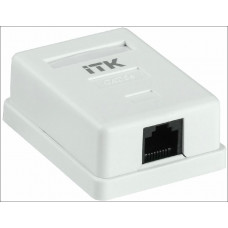 CS2-1C06F-12. Настенная розетка RJ45. ITK