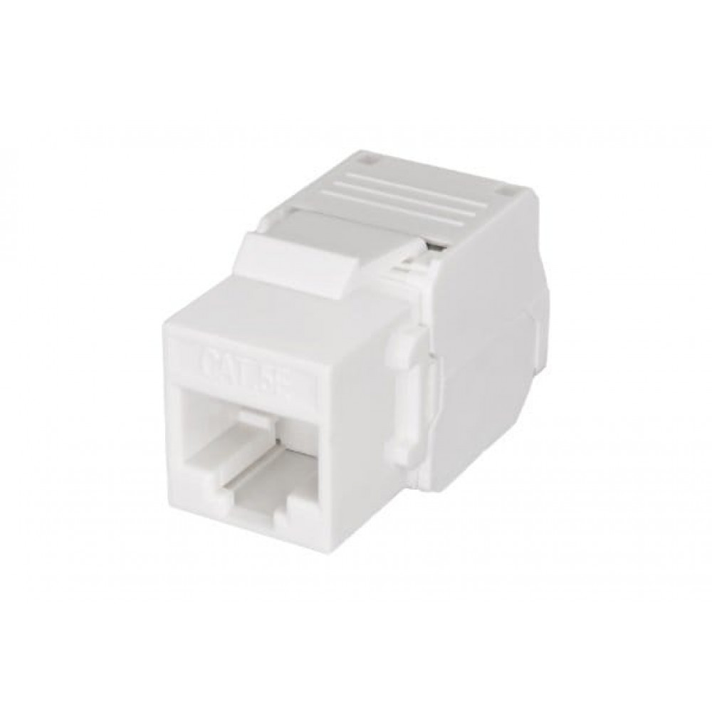 Розеточный модуль Keystone Jack Cat.5e самозажимной 180° (10-0346). Розеточный модуль Keystone Jack. SUPRLAN