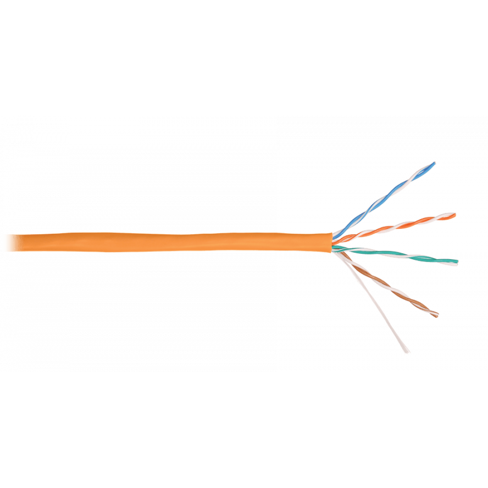 U/UTP 4pair, Cat5e, Solid, In, нг(А)-HF (NMC 2100C-OR). Кабель «витая пара» (LAN) для структурированных систем связи. NIKOMAX ESSENTIAL