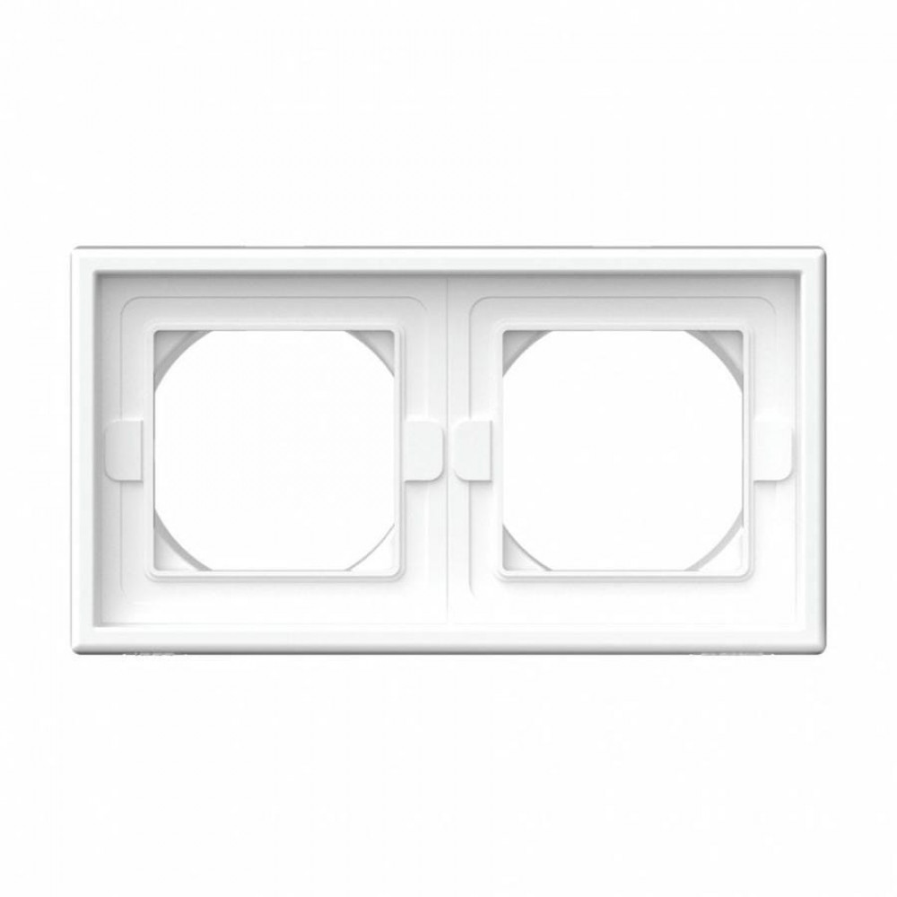 ArtGallery Aqua рамка 2-местная, IP44, белый (GAL440102). Рамка. Systeme Electric