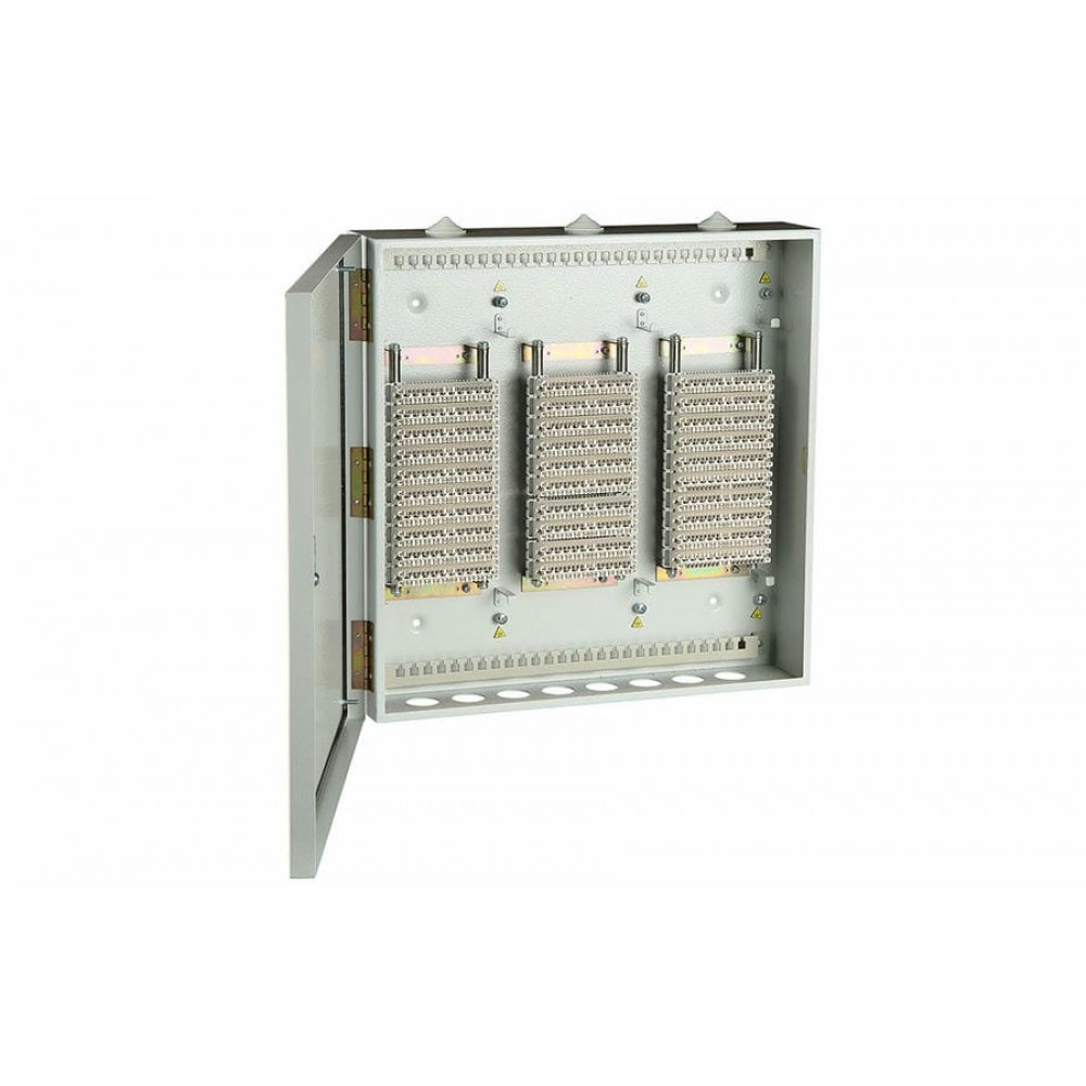 ШРН-В/300-Р 300 (120908-00105). Шкаф ШРН-В/300-Р 300 пар, плинты ПВТ-10Р-5е. ССД (Связьстройдеталь)