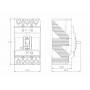 YON MGS125 3P 20-25A 25kA (MGS125M-3TAMF0025). Автоматический выключатель в литом корпусе. ДКС