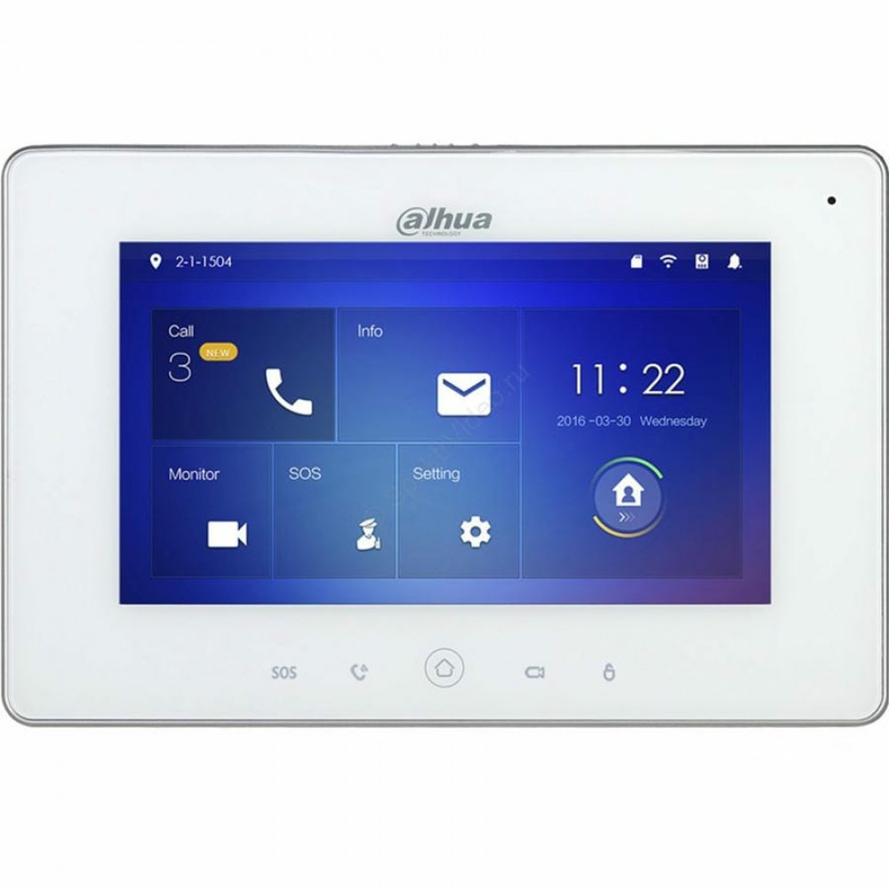 DHI-VTH5221DW-S2. Монитор IP-видеодомофона цветной. Dahua