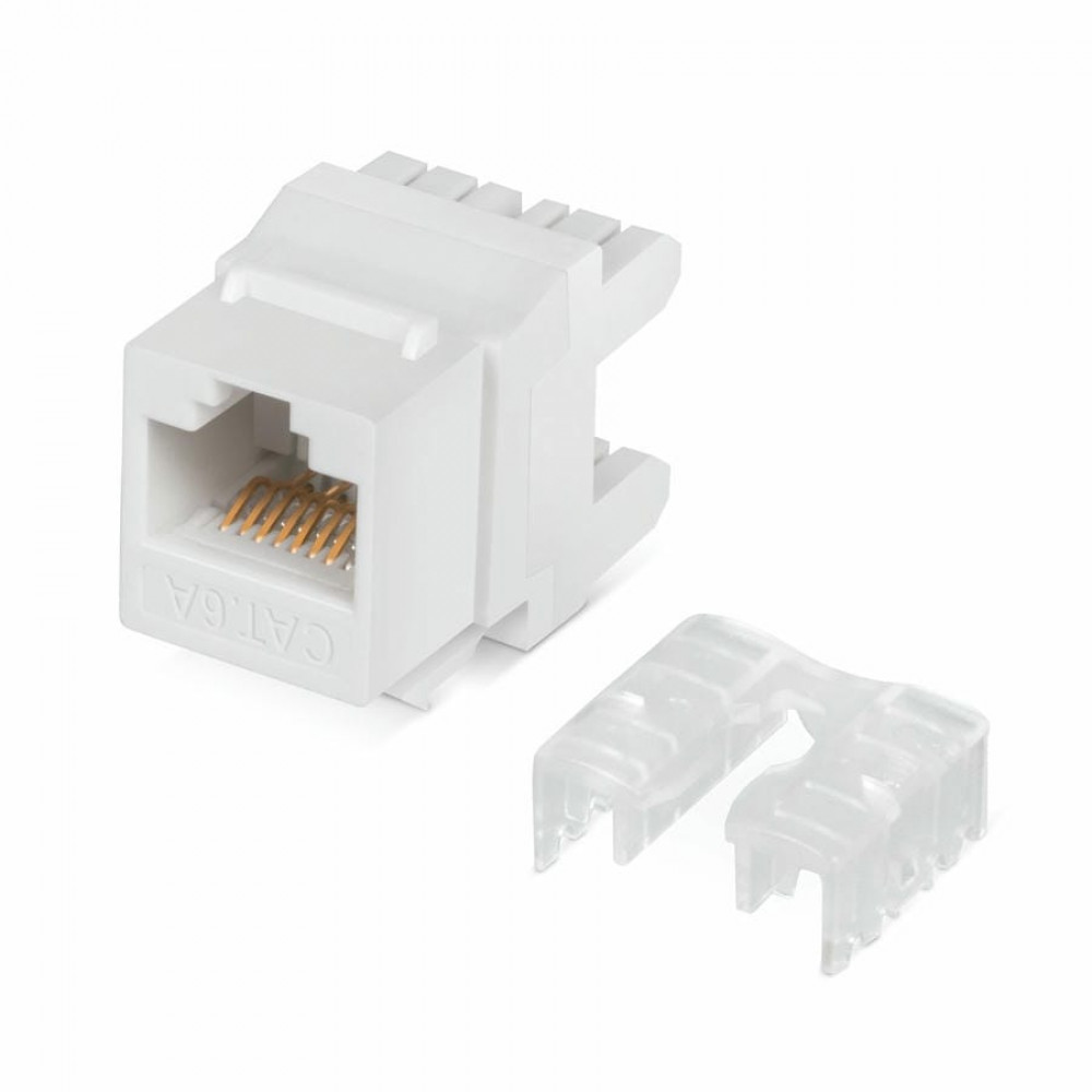 KJ-RJ45-Cat.6A-180 (7654c). Вставка Keystone Jack RJ-45. CABEUS