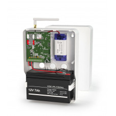 Контакт GSM-14А v.3 (в корпусе под АКБ 1,2-7Ач с БРП 12V 1А). Панель охранная радиоканальная. Ритм
