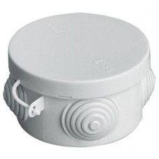 Коробка ОП D65х40мм, крышка, IP54, 4вх. (SQ1401-0101). Распаячная коробка. TDM ЕLECTRIC