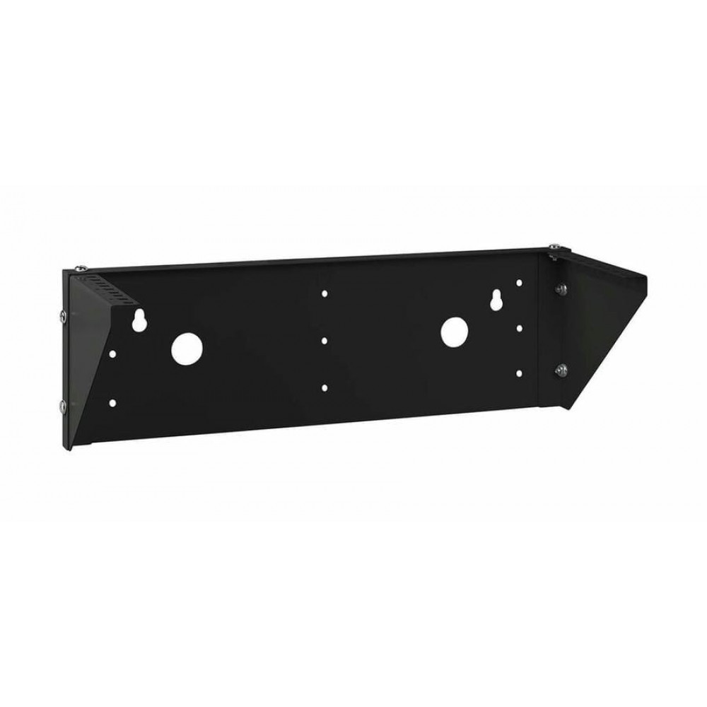 NC-3U-V-BK (12025c). Кронштейн настенный вертикальный 19 3U, цвет черный. CABEUS