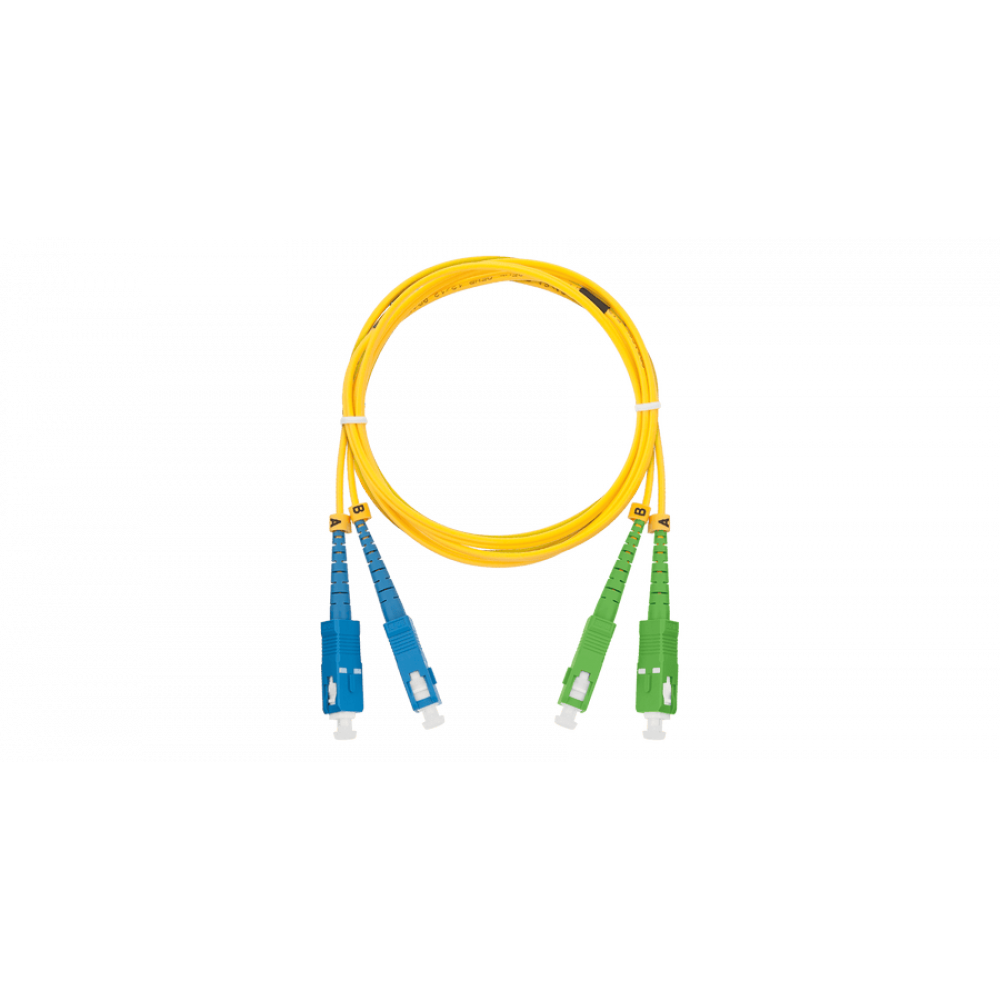 NMF-PC2S2C2-SCU-SCA-001. Патч-корд оптический одномодовый. NIKOMAX