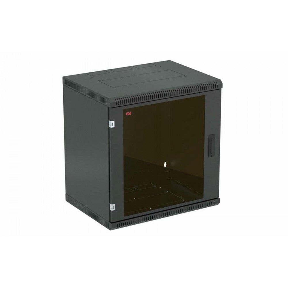 ШТ-НСр-12U-600-350-С-Ч (130411-01326). Шкаф телекоммуникационный 19 настенный 12U. ССД (Связьстройдеталь)